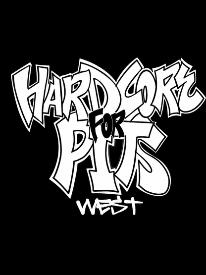 *Pre-Order* Hardcore For Pits West — Limited Edition Event Tee  Hardcore. Pit bulls. No apologies.